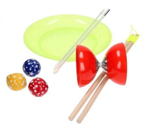 Acrobat set de jonglerie junior 3 pièces