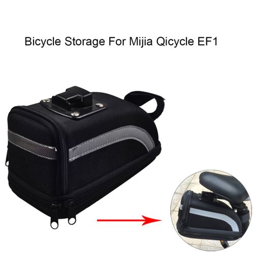 Vélo Ensemble Rangement Sacoche Arrière Siège Arrière de La Selle pour Xiaomi Mijia Qicycle Ef1 F Wennaxibe027