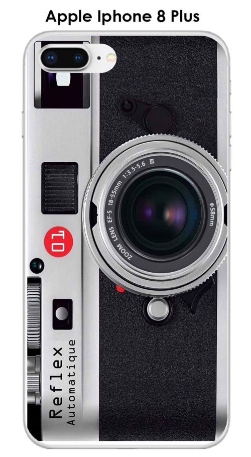 Coque Apple Iphone 8 PLUS design Appareil Photo-3