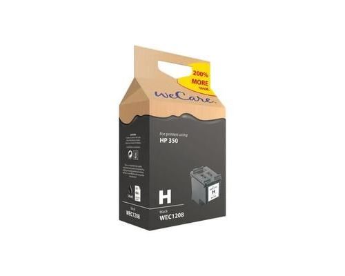 Wecare WEC1208 - noir - remanufacturé - cartouche d'encre (alternative for: HP 350)