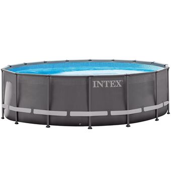 Piscine Intex Ultra Frame 488 X 122 Cm Avec Pompe A Filtre A Sable Piscine Achat Prix Fnac