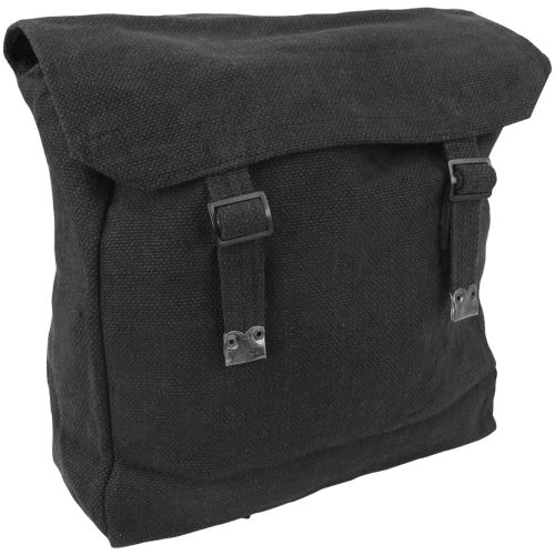 Sac à dos en coton noir - highlander