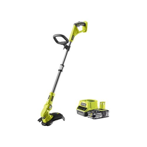 Coupe Bordures - Dresse Bordures Ryobi 18V One+ - 1 Batterie Lithiumplus 2.5Ah - 1 Chargeur Rapide Rlt183225F