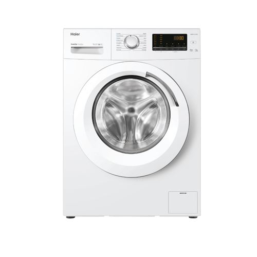 Haier Series 39 Hw80-B1239 - Machine À Laver - Largeur : 59.5 Cm - Profondeur : 55 Cm - Hauteur : 85 Cm - Chargement Frontal - 55 Litres - 8 Kg - 1200 Tours/Min - Blanc