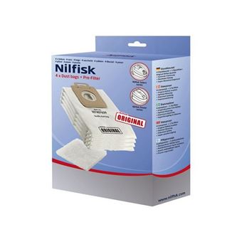 Sac aspirateur modèle 128389187 pour aspirateur Nilfisk - 1