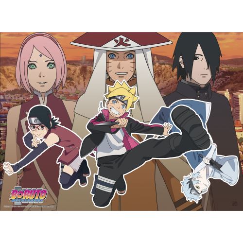 ABYstyle - BORUTO Poster Nouvelle équipe 7 (52x38)