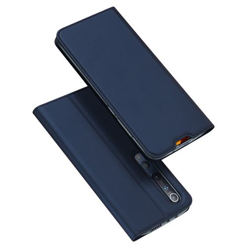 Etui en PU bleu foncé pour votre Xiaomi Mi 10/Mi 10 Pro