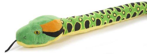 Wild Republic Anaconda Serpent, Peluche, Peluche, Peluche, Reptile, 54 pouces
