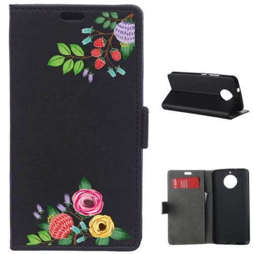 BeCool - Housse Etui Fleurs colorées pour Motorola Moto G6