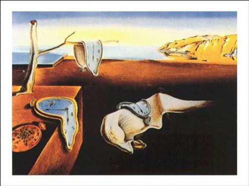 27e concours Seiko: "Seiko et l'art" - Page 2 Salvador-Dali-Poster-Reproduction-La-Persistance-De-La-Memoire-1931-80x60-cm