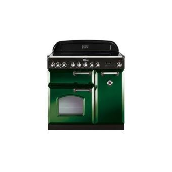 Piano de cuisson vitrocéramique falcon cdl90ecrg/c-eu vert anglais chrome