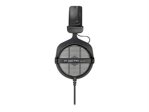 Auriculaires Beyerdynamic DT 990 PRO filaires Jack 3,5 mm pour musique avec isolation passive Noir - Image 4