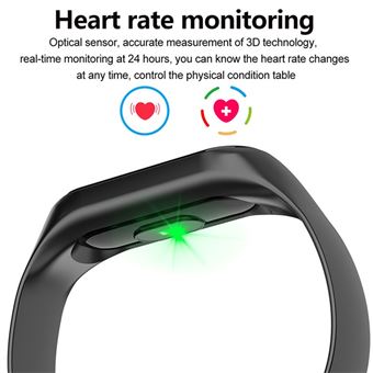 Bracelet intelligent : moniteur de fréquence cardiaque et de