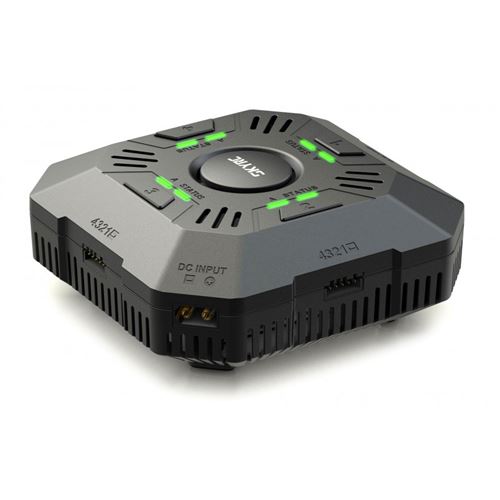Chargeur E4q Quattro Dc (lipo 2-4s Up To 5a- 4x50w)