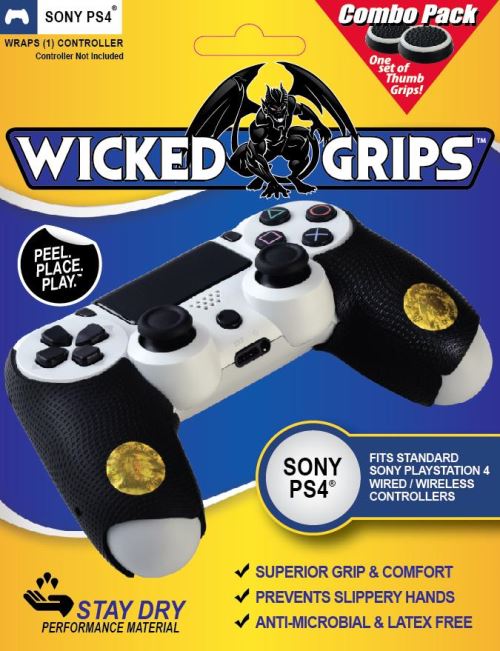 Wicked Grips Ps4 Combo Pack - Grips Pour Manette Dualshock 4
