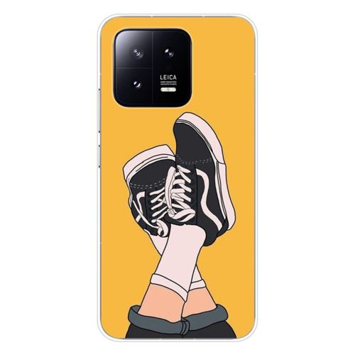 Coque en silicone imprimée compatible Xiaomi 13 Sneakers
