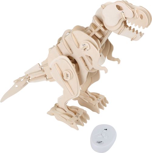 Kit En Bois Dino-Robot T-Rex Avec Télécommande