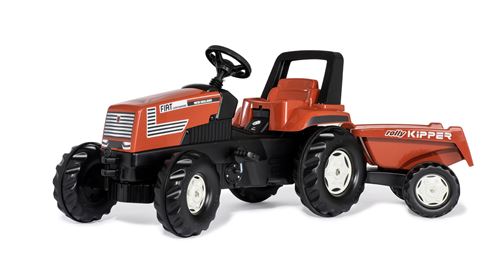 Rolly Toys tracteur RollyFarmtracà marches Fiat Centenario 150 cm rouge
