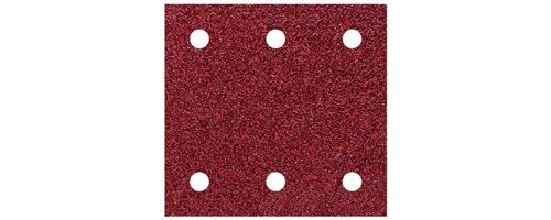 Wolfcraft Patins abrasifs auto-agrippants perfor&eacute;s corindon,. grain 60/120/240