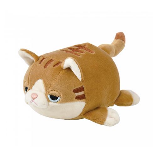 Nemu Nemu - Peluche nemu nemu - MUGI - Chat Brun - Taille S - 11 cm