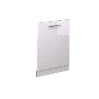 Vicco Façade de lave-vaisselle Fame-Line, Blanc Haute brillance, 60cm sans PT - 1