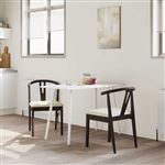 Lot de 2 chaises de bureau GENERIQUE en bois massif H. 80.5 cm