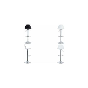 PAPERFLOW Chaise de bar 'BOBBA', ensemble de 2, blanc - 1