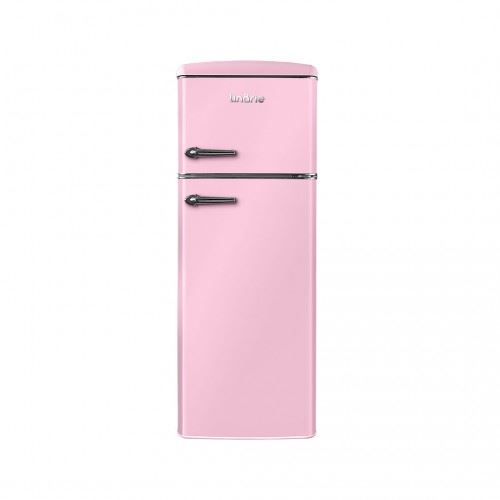 R&eacute;frig&eacute;rateur cong&eacute;lateur retro arzy ljdd206pink 206 litres rose 