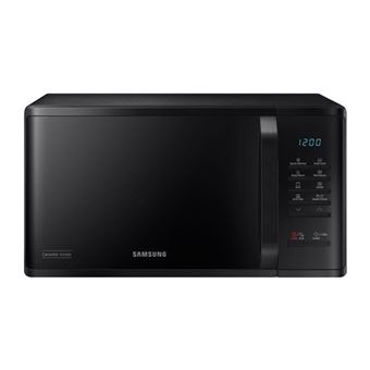 Micro-ondes Samsung MG23K3513AK - 23L - Gril - Electronique - 800W - 28,8 cm - Cavité céramique émail - Noir
