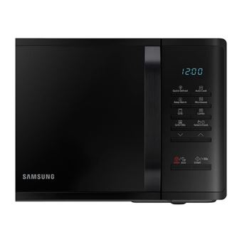 Micro-ondes Samsung MG23K3513AK - 23L - Gril - Electronique - 800W - 28,8 cm - Cavité céramique émail - Noir