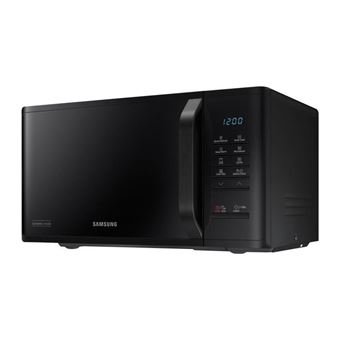 Micro-ondes Samsung MG23K3513AK - 23L - Gril - Electronique - 800W - 28,8 cm - Cavité céramique émail - Noir