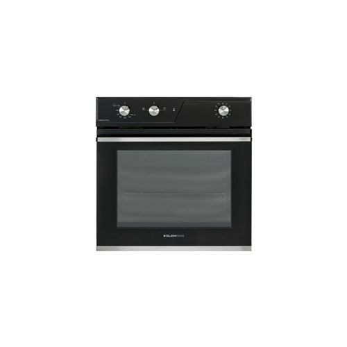  Cuisini&egrave;re mixte &eacute;lectrique gaz naturel Classe A Noir inox