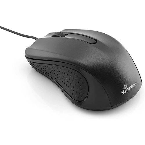 Souris optique à 3 boutons avec fil - USB - 1000 DPI