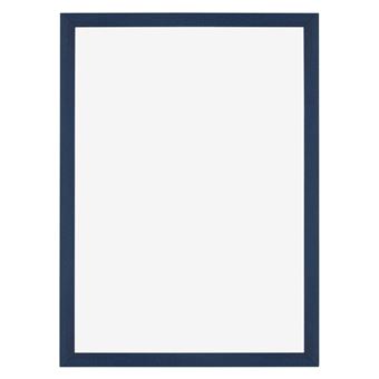 Cadre Photo Sur Mesure 36x52 Cm Bleu Clair Flou - Bois MDF 35 Mm Avec Verre Acrylique Antireflet