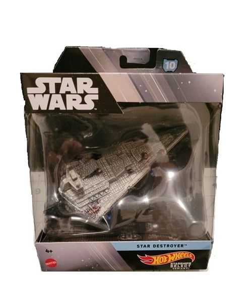 Mattel - Hot Wheels Star Wars Starships Select - Véhicule Vaisseau Spatiale en métal 1/50 - Classic Star Destroyer