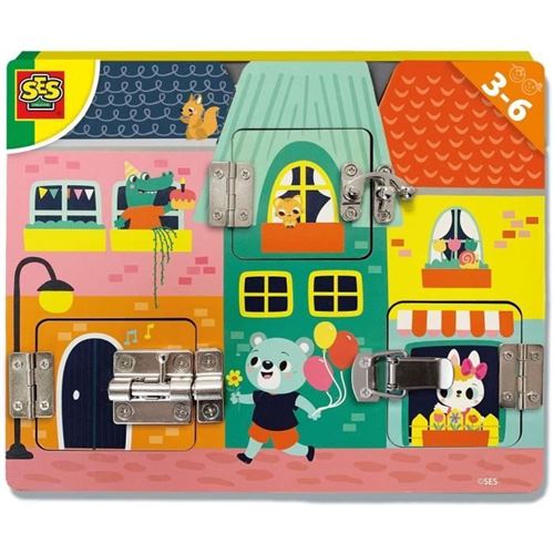 J'apprends - Planche à verrous - SES - A partir de 3 ans