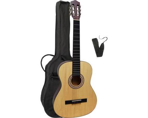 Ensemble guitare classique MSA Musikinstrumente MI39 N Set 4/4 naturel