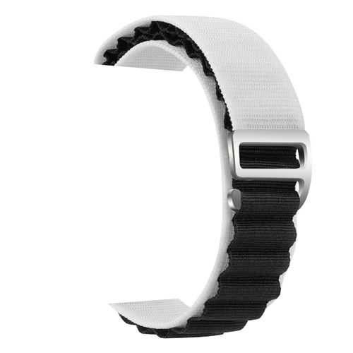 Bracelet Loop Alpine pour Garmin epix (Gen 2) Blanche et Noir