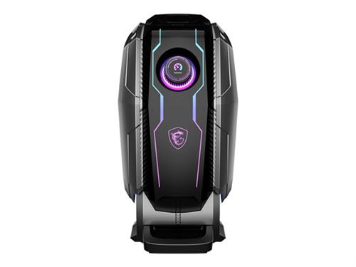 Msi Meg Aegis Ti5 12Vte 002Eu - Tour Jeux - Core i9 12900K / Jusqu'À 5.2 Ghz - Ram 128Go - SSD 2 To - Nvme, Hdd 3To - Gf Rtx 3080 - Gigabit Ethernet, 2.5 Gigabit Ethernet, Ieee 802.11Ax (Wi-Fi 6E), Bluetooth 5.2 - Win 11 Pro - Moniteur : Aucun - Noir