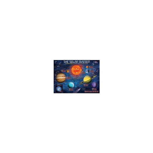 Puzzle Eurographics - Le système solaire illustré, 500 pièces XXL