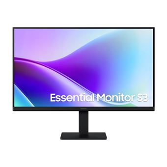 Samsung Essential S3 S24F320GAU - S32GF Series - écran LED - 24" - 1920 x 1080 Full HD (1080p) @ 120 Hz - IPS - 250 cd/m² - 1000:1 - 5 ms - 2xHDMI - noir