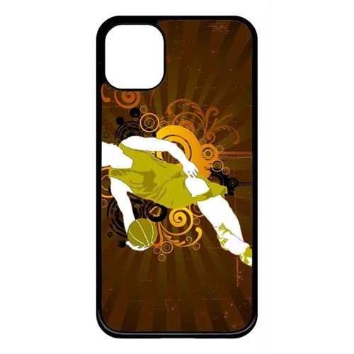 Coque My-Kase pour iPhone 11 - basketball vector - Plastique Noir