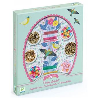 Coffret creation bijoux perles alphabet