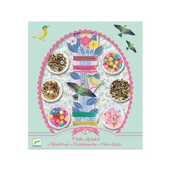 Coffret creation bijoux perles alphabet