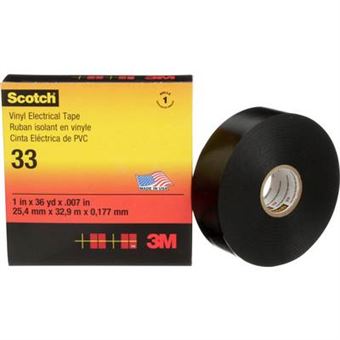 3M Ruban isolant Scotch® Super 33+ noir (L xl) 6 mx 19 mm