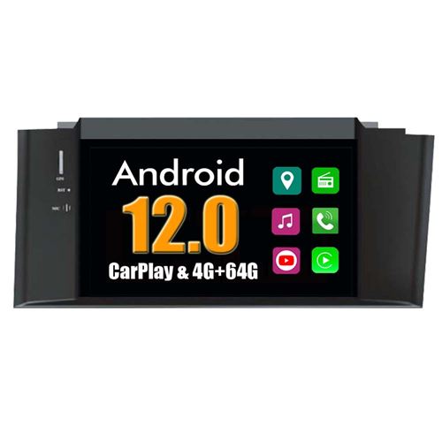 Autoradio CarPlay Multimédia RoverOne Android 4Go RAM 64Go ROM GPS pour Citroen C4 C4L DS4 2011 - 2017