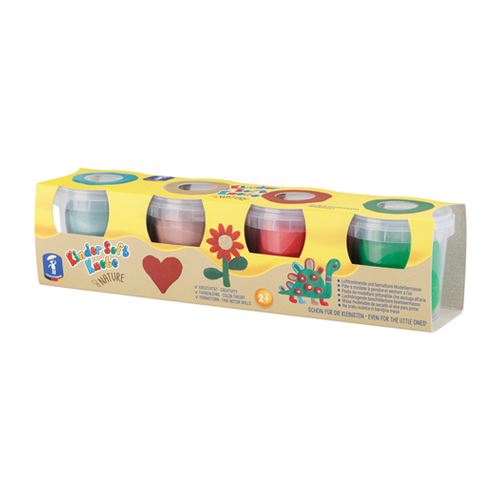 Non Communiqué Jaune Nature Pâte À Modeler Couleurs Assorties 4 Pièce