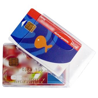 Lot Etuis Porte carte rigide Fabriqué en France idéal carte