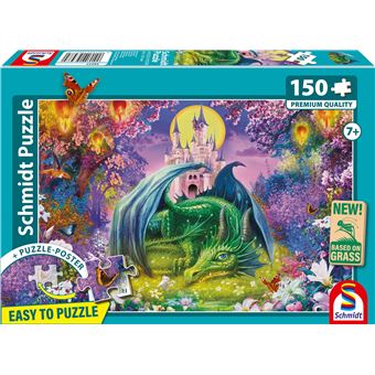 Puzzle - SCHMIDT SPIELE - Petit dragon - 150 pieces - Des 7 ans - 1