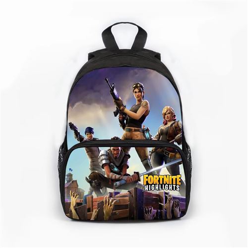 Sac à dos Fortnite pour Enfants Cadeaux pour Garçon (SD1525) 25*11*34cm Multicolore